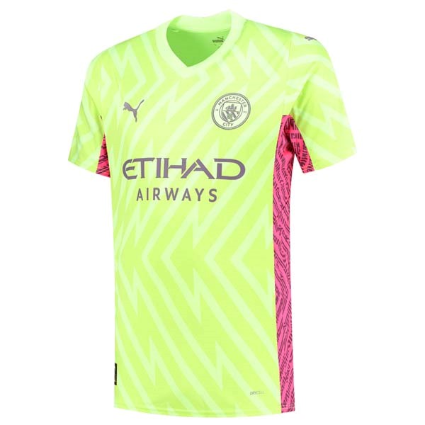 Tailandia Camiseta Manchester City 1ª Portero 2023 2024 Verde